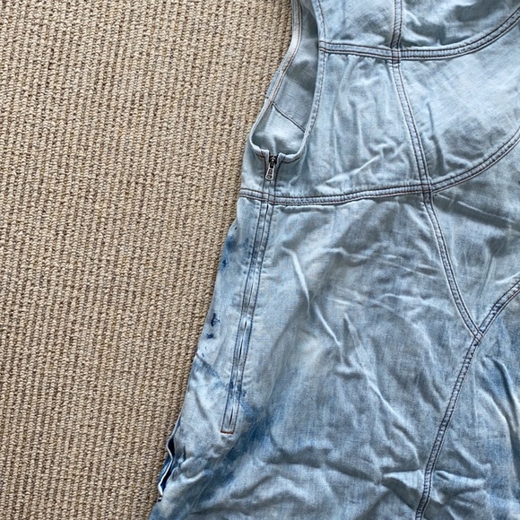 Diesel Asymmetric Denim Dress XS - Picture 3 of 5